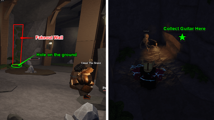 Lost Guitar Location