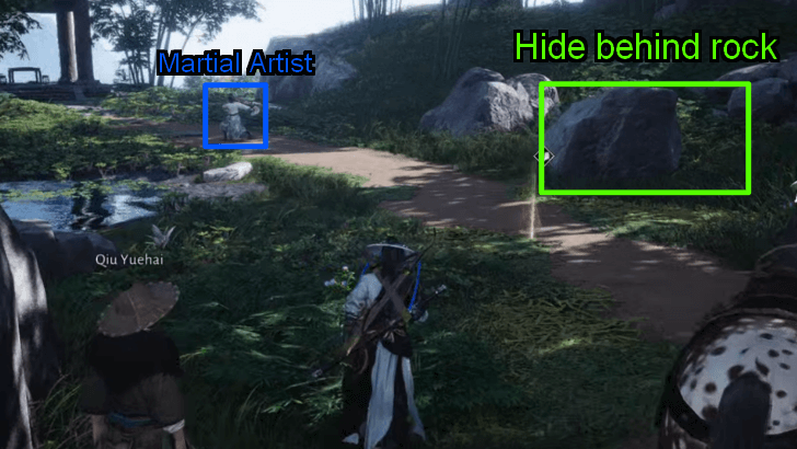 WWM - Find a Spot to Hide Behind