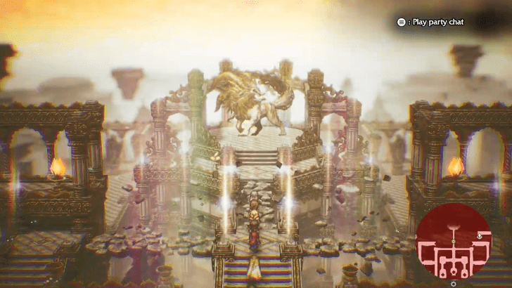 Sacred Beast of the Sands location