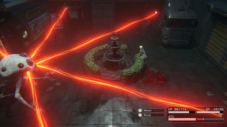 Parasite Mutant Demo Second Boss Fight