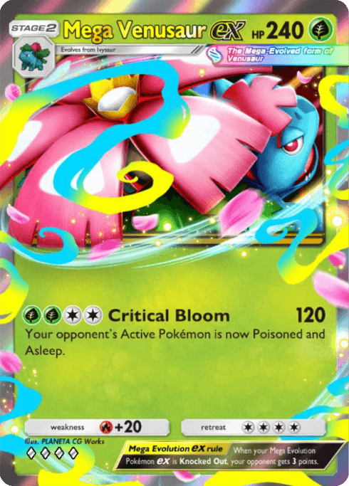 Pokemon TCG Pocket - B1a 004 Mega Venusaur ex
