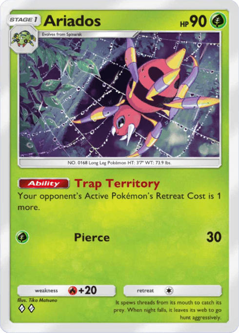 Pokemon TCG Pocket - B1a 006 Ariados