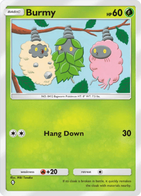 Pokemon TCG Pocket - B1a 009 Burmy