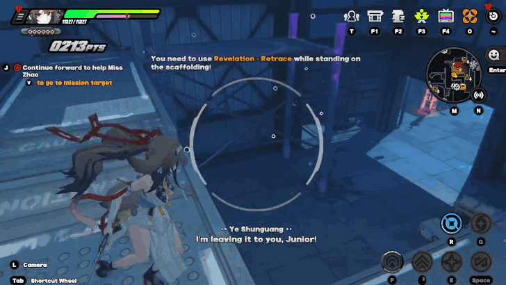 Continue Forward to Help Miss Zhao