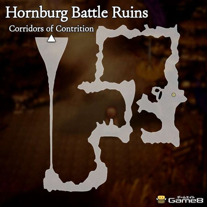 Octopath Traveler 0- Hornburg Battle Ruins Map