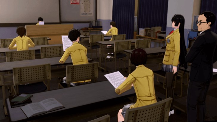 Chapter 3 Phase 3 - Riko during student council meeting