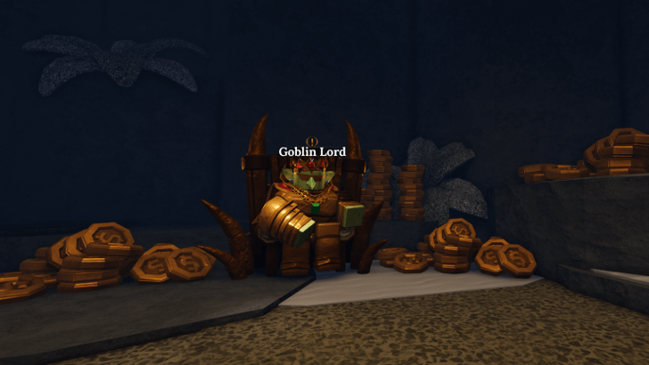 Goblin Lord Location in World 3 Goblin Cave