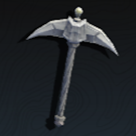 Tungsten Pickaxe