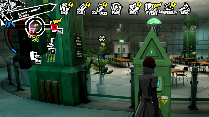 P5 Phantom X - Chapter 3 Phase 3 - Third Mind Control Puzzle Location