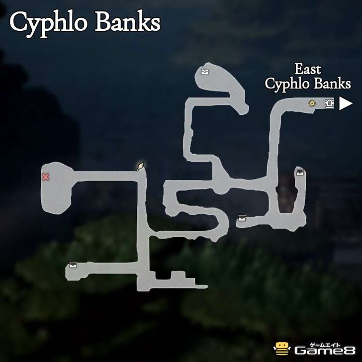 Octopath Traveler 0- Cyphlo Banks Map