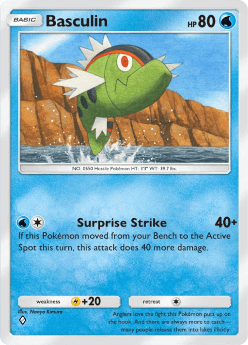 Pokemon TCG Pocket - B1a 021 Basculin