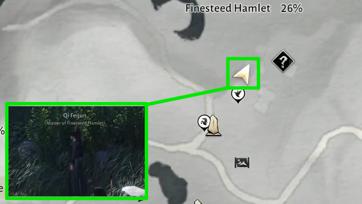 Qi Family Precepts Map Location