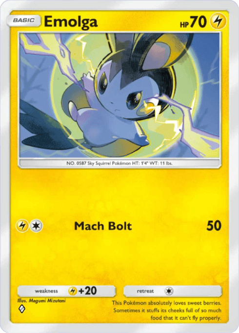 Pokemon TCG Pocket - B1a 027 Emolga