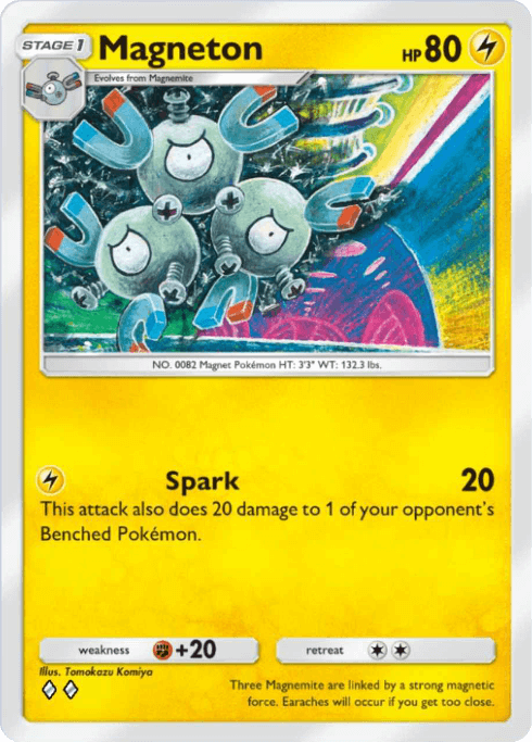 Pokemon TCG Pocket - B1a 025 Magneton