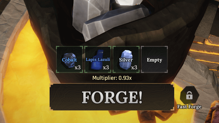 The Forge Maximize Ore Traits