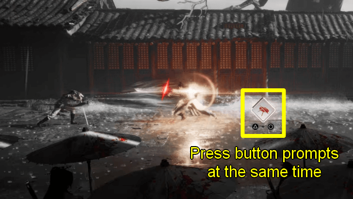 WWM - Press Button Prompts at the Same Time