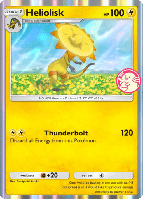 Pokemon TCG Pocket - P-B 018 Heliolisk