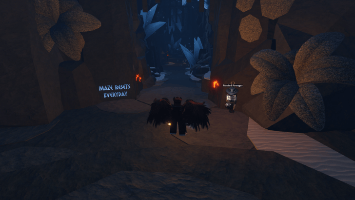 Hidden Maze Entrance