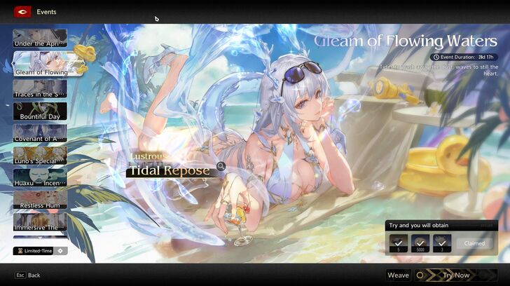 Gleam of Flowing Waters DNA