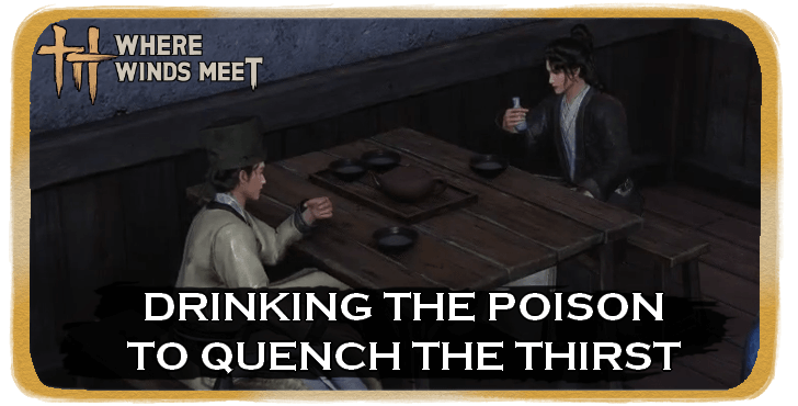 Drinking Poison to Quench the Thirst Banner