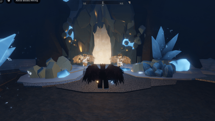 Angel NPCs and Heavenly Pickaxe