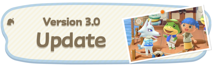 ACNH - 3.0 Update