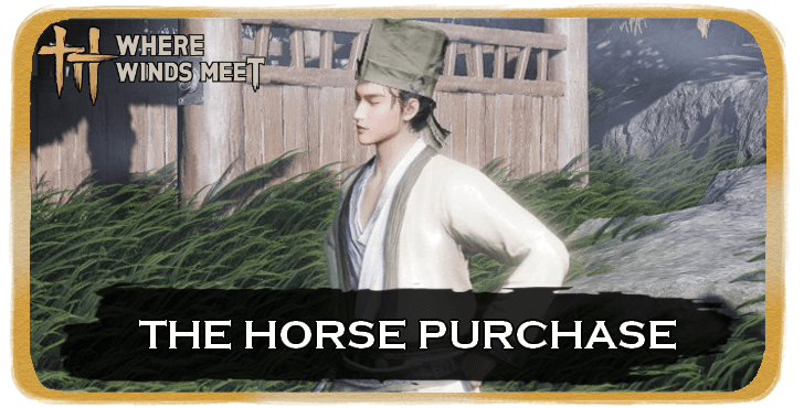 The Horse Purchase Banner