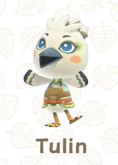 ACNH - Tulin amiibo card