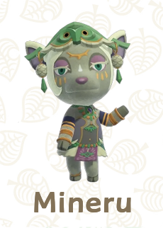 ACNH - Mineru amiibo card