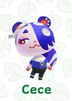 ACNH - Cece amiibo card