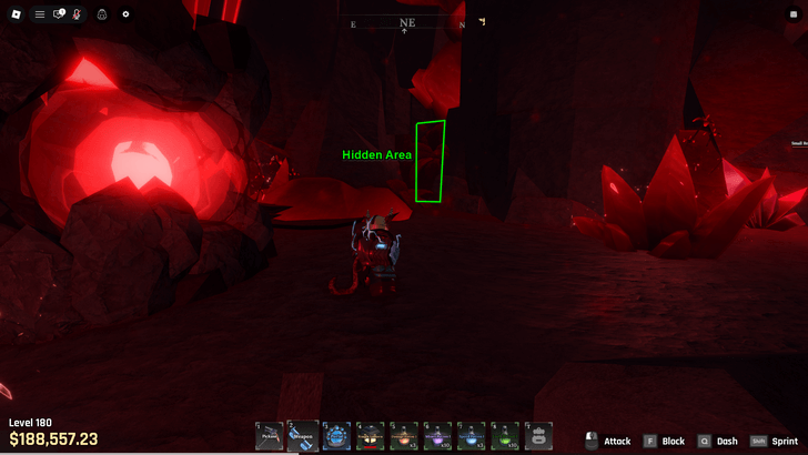 Hidden Passage in Raven Cave