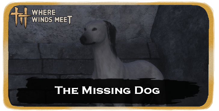 The Missing Dog Banner