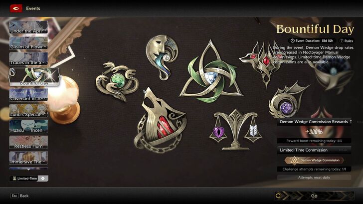 Bountiful Day Event Page