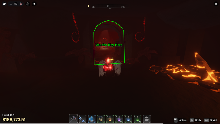 Key to Demonic Pickaxe