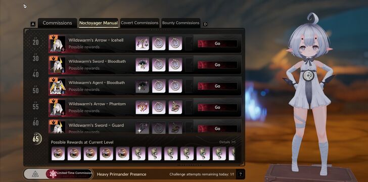 Limited-Time Commission DNA