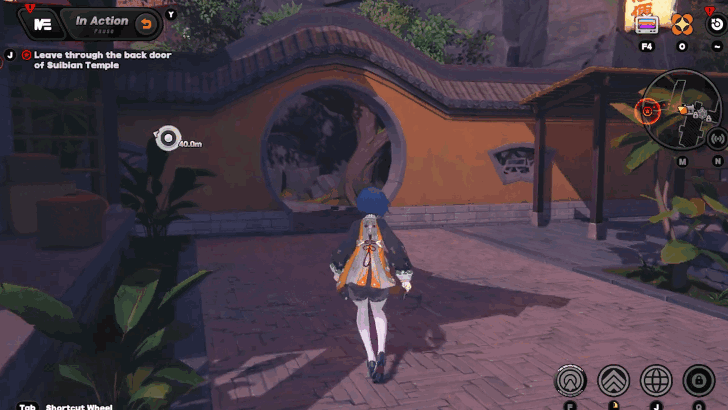 Leave through the Back Door