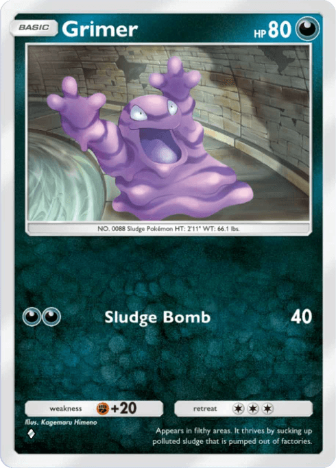 Pokemon TCG Pocket - B1a 045 Grimer