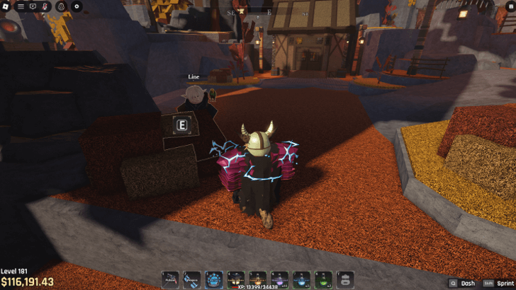 Talk to Line in Forgotten Kingdom