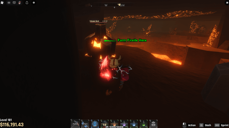 Mine Volcanic Rocks in Volcanic Depths