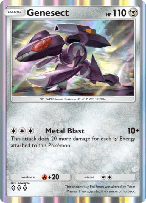 Pokemon TCG Pocket - B1a 054 Genesect