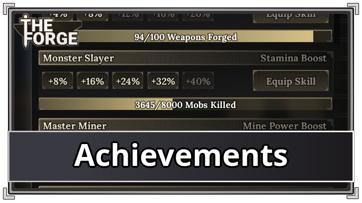 The Forge Achievements