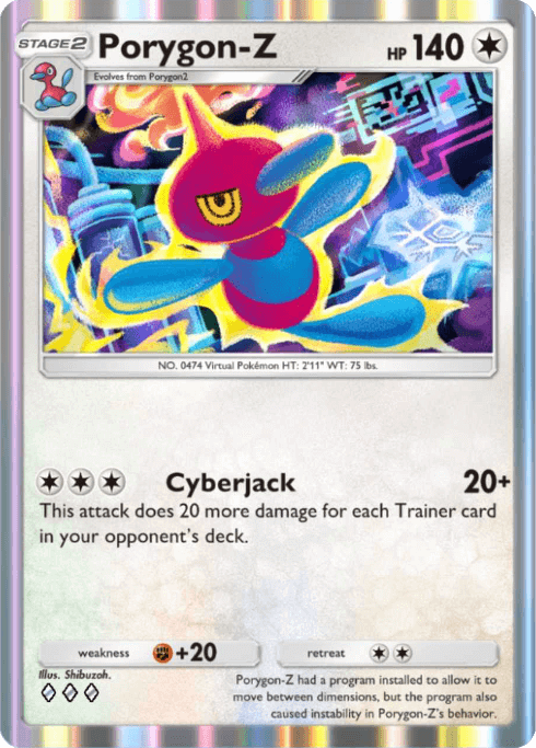Pokemon TCG Pocket - B1a 058 Porygon-Z