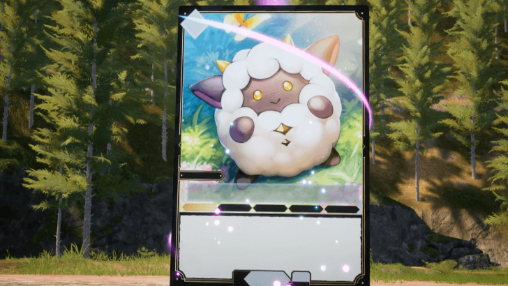 Palworld Lamball Card