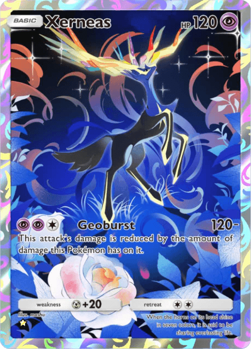 Pokemon TCG Pocket - B1a 073 Xerneas