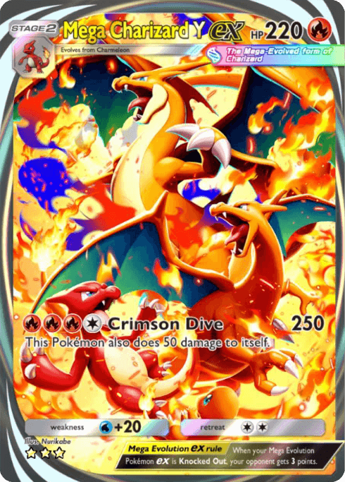 Pokemon TCG Pocket - B1a 087 Mega Charizard Y ex