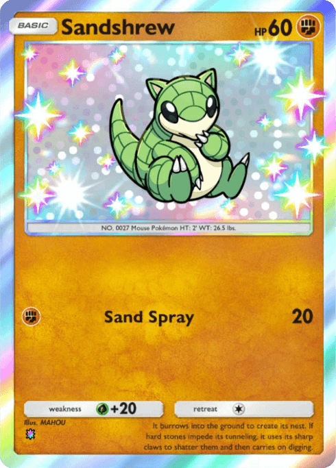 Pokemon TCG Pocket - B1a 094 Sandshrew