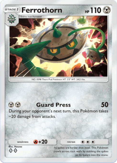 Pokemon TCG Pocket - B1 167 Ferrothorn