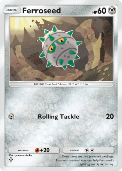 Pokemon TCG Pocket - B1 166 Ferroseed