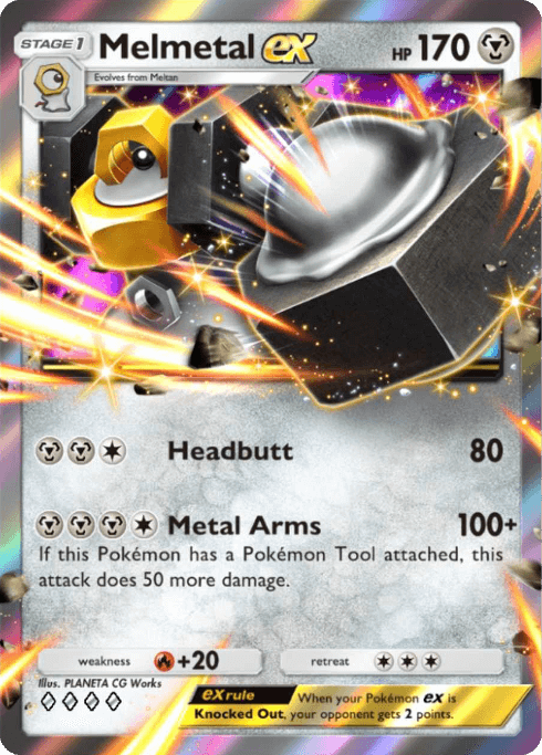 Pokemon TCG Pocket - B1 174 Melmetal ex