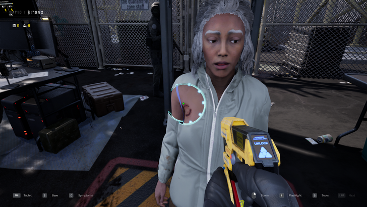 Quarantine Zone The Last Check Woman With Bite Mark